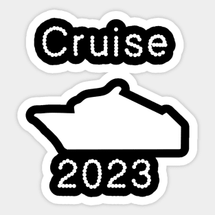 cruise 2023 Sticker